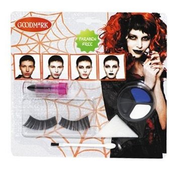 Halloween Sminkset p&aring; Kort (6 st)