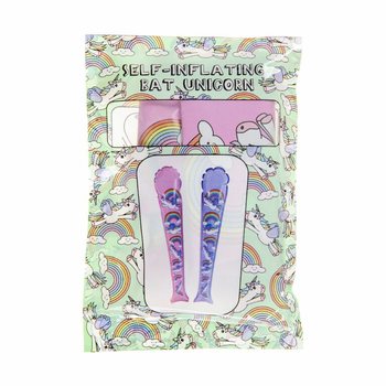 Sj&auml;lvuppbl&aring;sande Unicorn-klubba - 49x13 cm - Display (48 st)