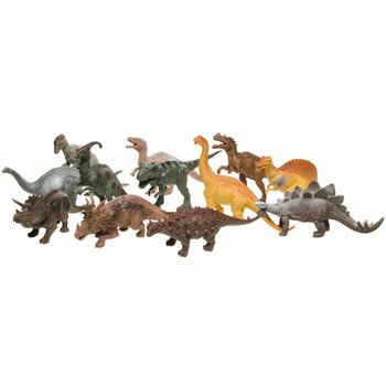 STORA DINOSAURIER - LEKSAKSFIGURER I DISPLAY (12 st.)