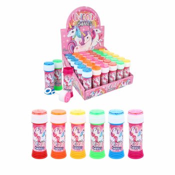 SÅPBUBBLOR - UNICORN / ENHÖRNING - 50ML I DISPLAY (36 st)