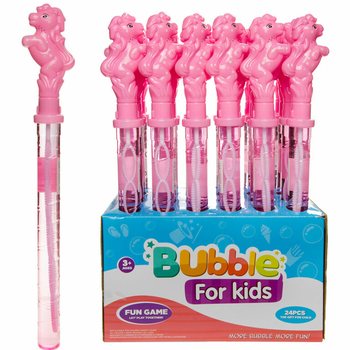 Stor Såpbubbelstav Häst 38 cm i Display (24 st)