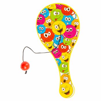 PADDLE BAT - STRANDRACKET MED BOLL - MODELL: SMILEY (48 st.)