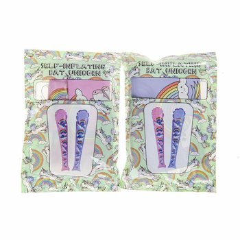 Sj&auml;lvuppbl&aring;sande Unicorn-klubba - 49x13 cm - Display (48 st)