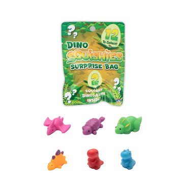 BLINDBAG / SURPRISE BAG - SQUISHY DINOSAURIER (24 st)