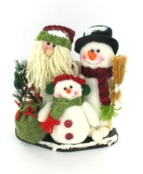 LYXIG JULDEKORATION FAMILJ (1 st)