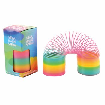 XL Rainbow Spring Trappfj&auml;der - Stor Regnb&aring;gsspiral i Box (6 st)