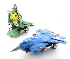 BUMP & GO F16 ROBOT - Transformerande Jetflygplan
