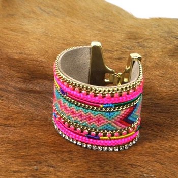Lyxigt Armband Fuchsia (1 st)