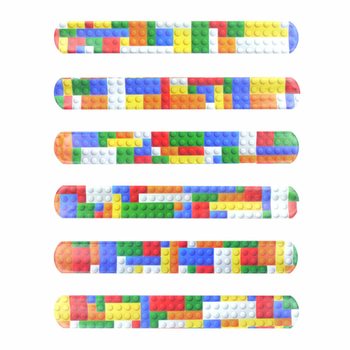 SLAP-ARMBAND - BRICKS BYGGKLOSSAR (120 st.)