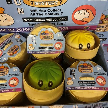 RAGE - Squishy Bun Dumplings STORA - ONE SET PU FOAM SQUISHY EDITION (12 st.)