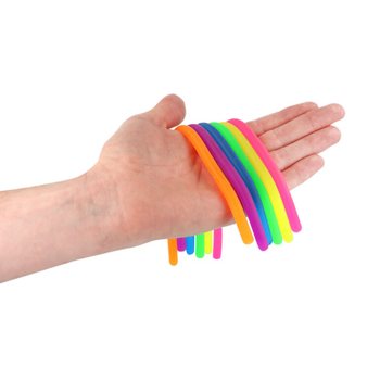 Stretchy Strings - Stretchiga Str&auml;ngar - Mixade F&auml;rger - I Display (144 st)