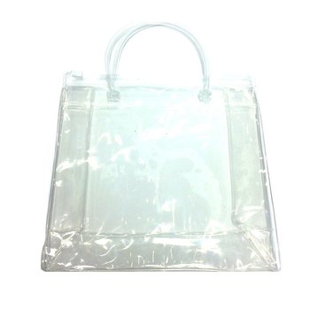 Lyxig Transparent Blockbottenp&aring;se med Stadigt Handtag 18,5x18cm (25 st)