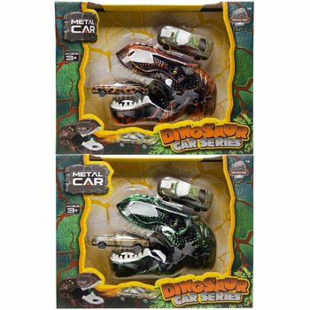 DINOSAURIE BIL-LAUNCHER - LYXIG PRESENTASK (2-PACK)