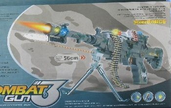 Combat Leksaksmaskingevär - 56 cm