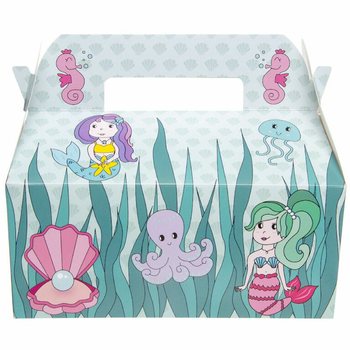 Barnmenybox Sjöjungfru - 22,5 x 12 x 9,5 cm (24-pack)