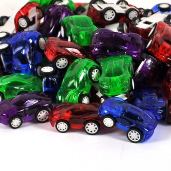 Mini friktionsbil 5 cm (25-pack)