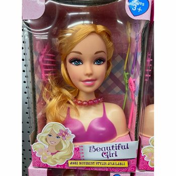 Sminkhuvud BEAUTIFUL GIRL S (2-pack)