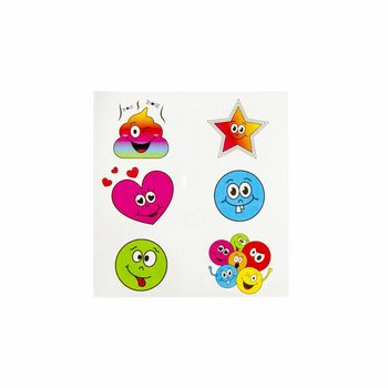 FUN TATTOOS &ndash; MODELL: SMILEY (96 st)
