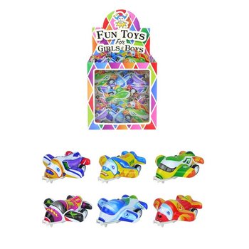 Pull Back-flygplan i display (50 st.)
