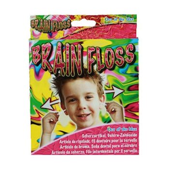 Brain Floss / Tandtråd för Hjärnan Skämtartikel (24 st.)