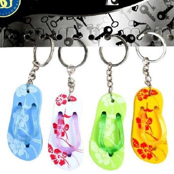 NYCKELRING I FORM AV EN FLIP-FLOP (12-pack)
