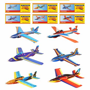 XXL Skumflygplan Display (24 st)