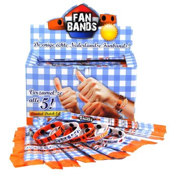 ***FYNDPRIS*** FAN BANDS / HOLLAND ARMBAND I DISPLAY (160 st.)