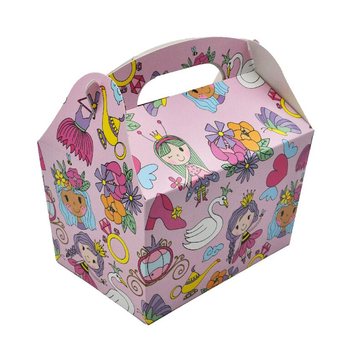 MENUBOX MODELL: PRINSESSA - Mått 18.5x12x19 CM - FOODBOX - KIDSBOX (24-pack)