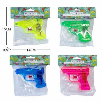 Vattenpistoler, 10 cm - Mixade f&auml;rger (36 st)