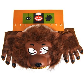 Vargmask med Handskar (6 st.)