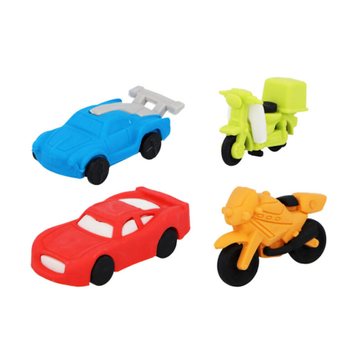 SUDDGUMMI - MODELL: MIX FORDON - I DISPLAY (80 st)