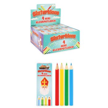 F&auml;rgpennor Sinterklaas 4-pack i display (120 st.)