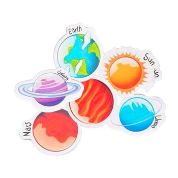 SUDDGUMMI PLANETER - I DISPLAY (24 st.)