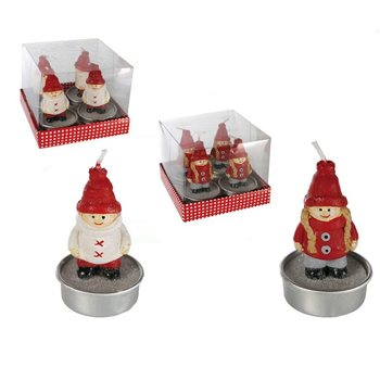 4 V&Auml;RMELJUS JULFIGURER I PRESENTASK (12 st.)