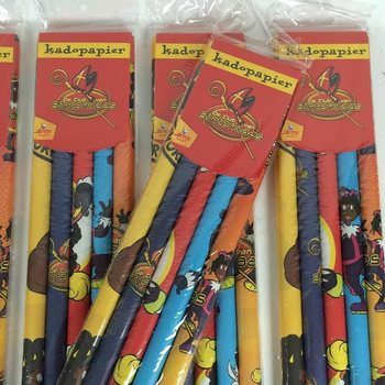 5-delat Presentpapper 'De Club van Sinterklaas'
