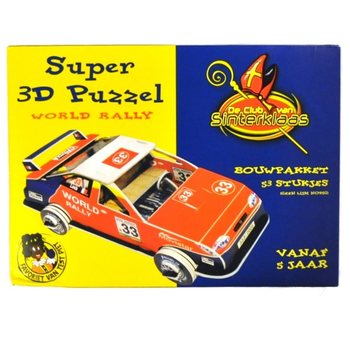 SUPER 3D-PUSSEL "WORLD RALLY" (6 st.)