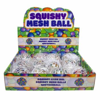 SQUISHY N&Auml;TBOLLAR I DISPLAY (12-pack)