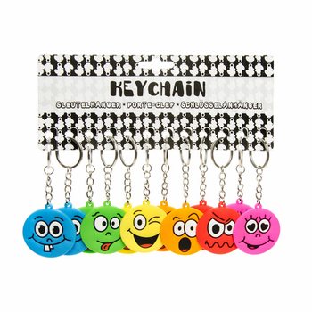 SMILEY NYCKELRING (48-pack)