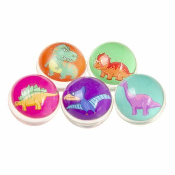 Dinosaurie Studsbollar Ø 3,2 cm (50 Styck)