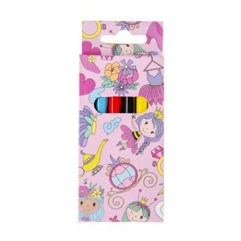 6-delat färgpennor set - Prinsessa (24-pack)