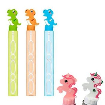 S&aring;pbubblor Stav Enh&ouml;rning & Dinosaurie - 120ml - 24 st