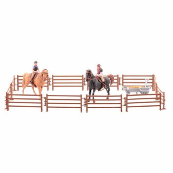 MY LOVELY HORSE - XL - 2x Leksaksh&auml;st med Stort Stall - I Giftbox (1 st)