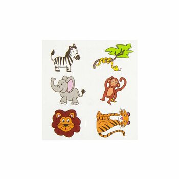 Fun Tattoos &ndash; Djungeldjur (96 st.)