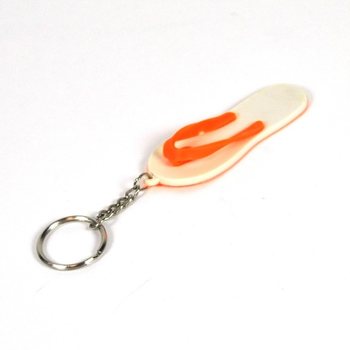ORANGE TOFFEL NYCKELRING (100-pack)