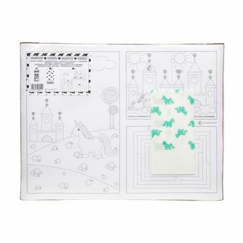 KOMPLETT RESTAURANGBOX ENH&Ouml;RNING - 48x F&auml;rgpennset + 100x M&aring;larbilder + 100x Servetter (248 delar)