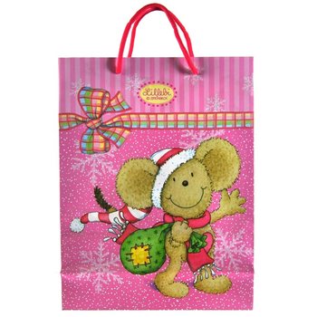 JULKLAPPSS&Auml;CKAR / EMBALLAGEP&Aring;SAR 10 x 25.5 x 33.5 CM (6-pack)