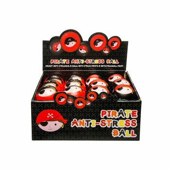 ANTI-STRESSBOLL PIRAT (12 st)
