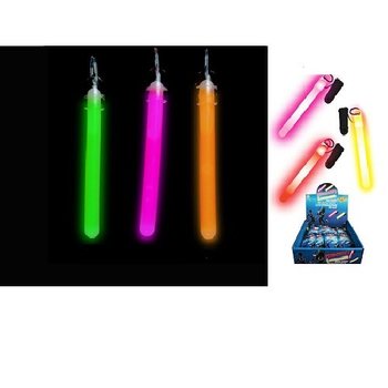 Glow in the Dark-hänge + Snöre i Display (48 st.)