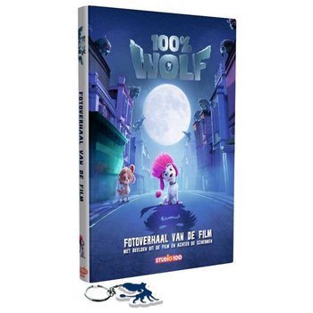STUDIO 100 - 100% WOLF LÄSBOK - INBUNDEN INKL GRATIS NYCKELRING (20 st)