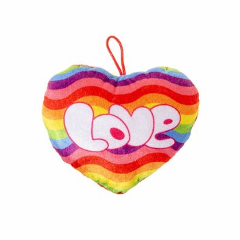 Plysch Regnbåge Love-Hjärta (24 st.)